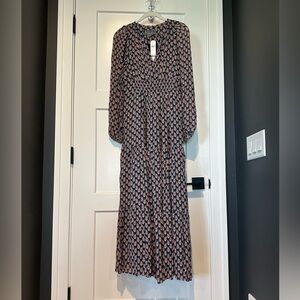 Anthropologie Somerset Long Sleeve Maxi NWT